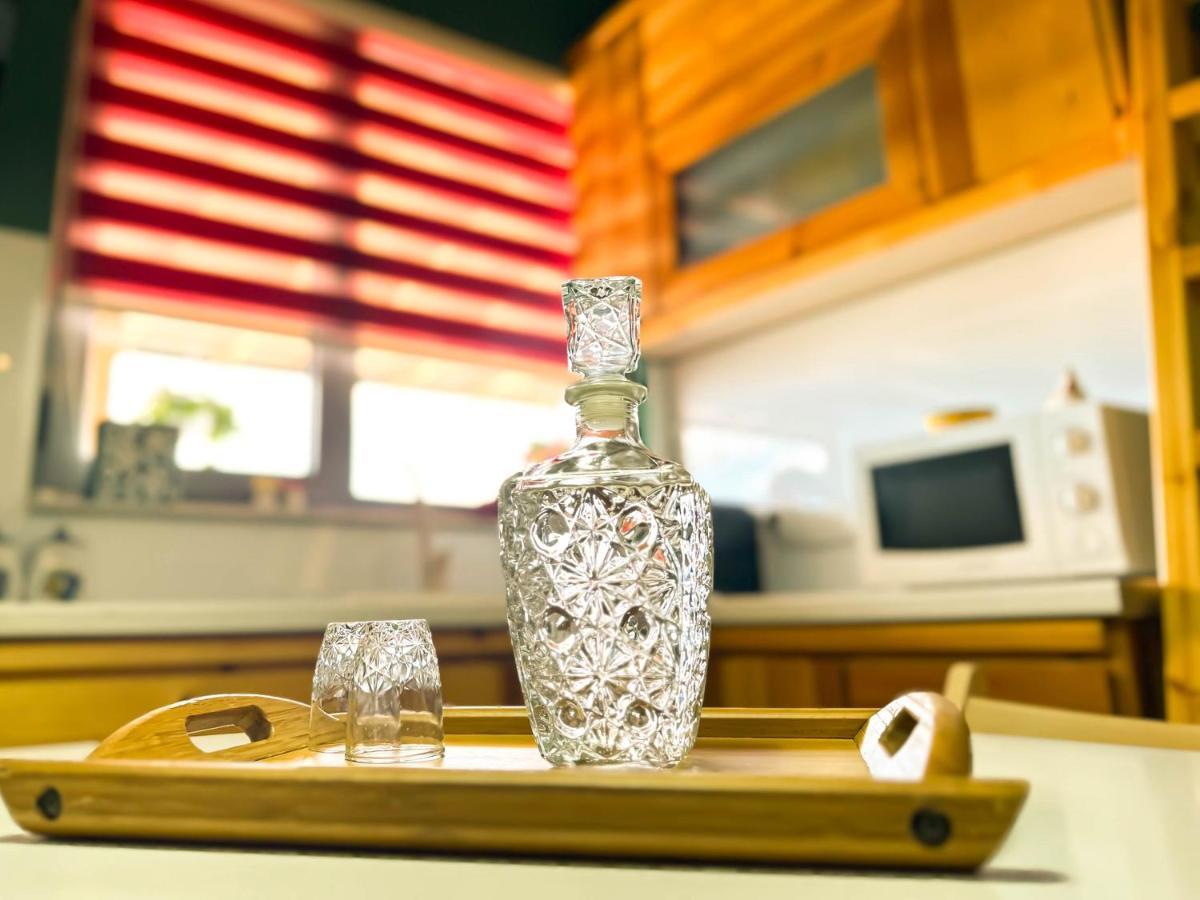 Apartmán Cozy Elegance Above Korca Exteriér fotografie