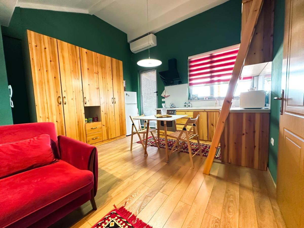 Apartmán Cozy Elegance Above Korca Exteriér fotografie