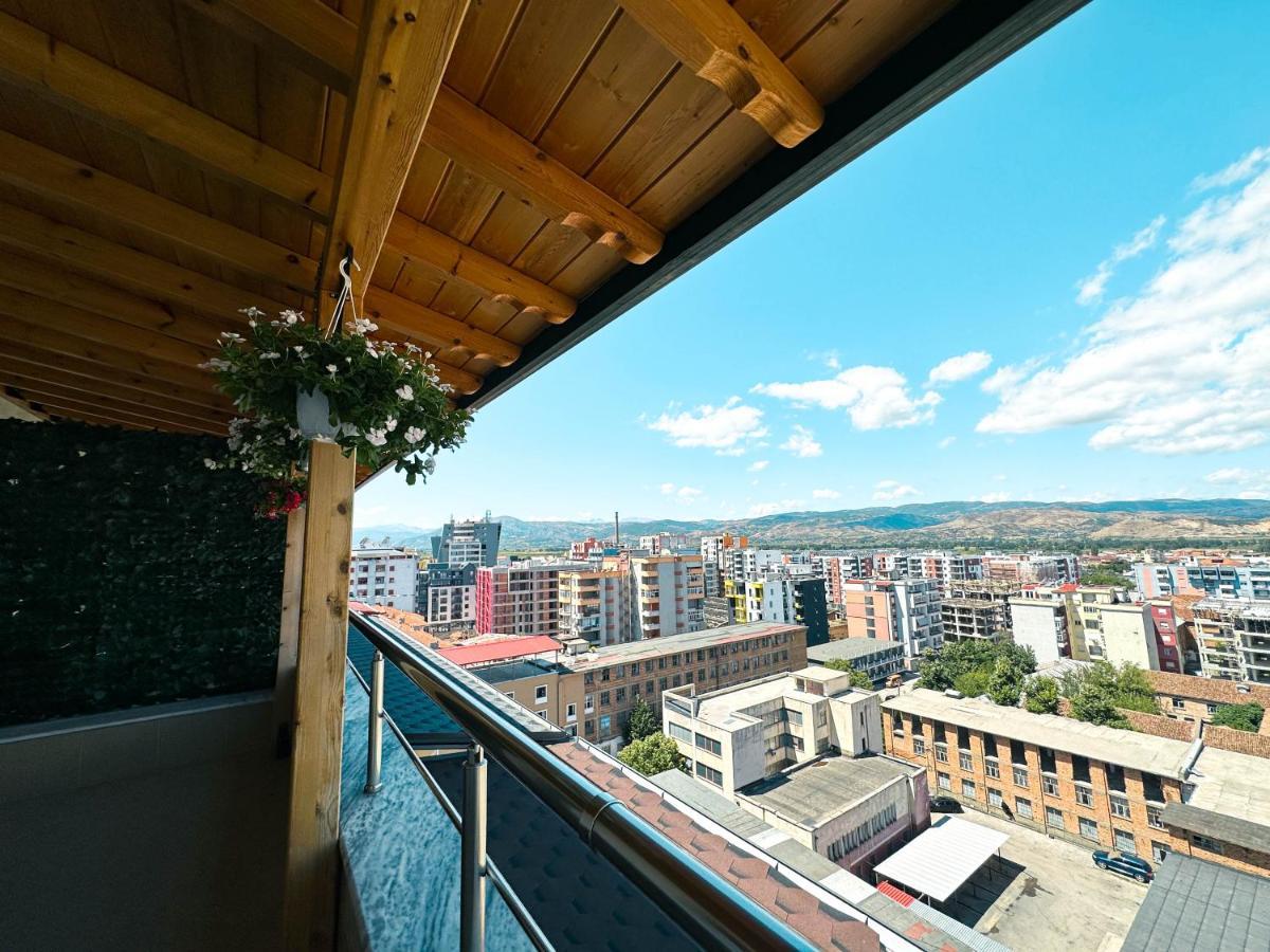 Apartmán Cozy Elegance Above Korca Exteriér fotografie