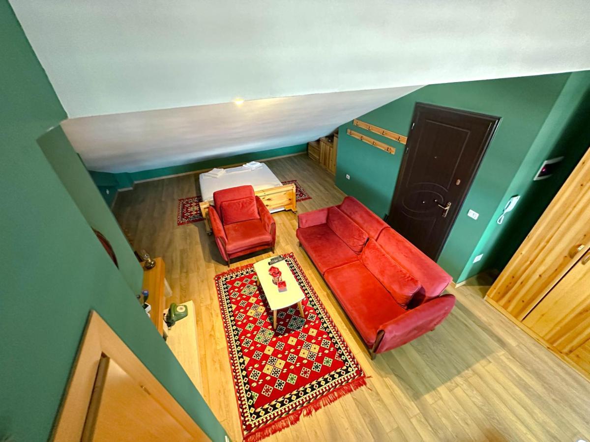 Apartmán Cozy Elegance Above Korca Exteriér fotografie